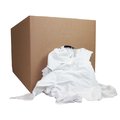 Monarch French Terry Wipers White One Side Terry and One Side Smooth Rags 50 lb box N-W51W-50